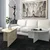 HANAH HOME Sto za dnevnu sobu Dolunay Grey Travertine