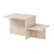 Hanah Home Klub sto Harmony, 80x40x40cm, Bež
