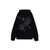 Cropp - Crna dukserica s kapuljačom Billie Eilish - CRNO