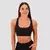GymBeam Sportski grudnjak Mesh Panel Black