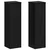 Stalak za biljke 2 pcs Crni hrast 17 x 17 x 60 cm