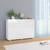 Komoda visoki sjaj bijela 107x35x80,5 cm