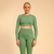 BeastPink Ženski CropTop Hyper Olivine