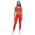 GymBeam Ženske helanke Simple Rouge Red