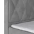 Livetastic BOXSPRING POSTELJA 180 cm  x 200 cm , kovina, umetna masa, tekstil, karton, leseni material svetlo siva