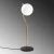 Opviq Stona lampa, Crna