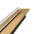 Brilagi - LED plafonsko svetlo WOODY FLAT LED/25W/230V hrast/crna
