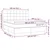 Vidaxl Box spring postelja z vzmetnico LED taupe 180x200 cm blago