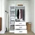 Hanah Home Garderober Easy 1600-52, 90x174.8x47 cm, Beli