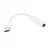 shumee Zvočni adapter 3,5 mm Jack z DAC na USB C Type-C bele barve
