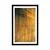 Plakat s paspartujem sonce za drevesi - 30x45 black