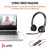 Poly Poly Blackwire 3320 Stereo USB-C slušalke (certificirane za Microsoft Teams) + USB-C/A adapter