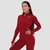 GymBeam Women‘s Ignite Crop Top Dark Red
