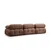 Atelier del Sofa Fotelja Bubble 1R 95x75x95cm Braon