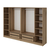 Hanah home Ormar Kale 270x190x52cm Bež