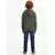 GAP Majica HERITAGE temno zelena/bela