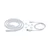 Paulmann LED trak Neon Colorflex USB 1m modra - Dnevna soba/jedilnica - Mladostno bivanje - bel - Plastika