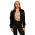 BeastPink Women‘s Bliss Zip-Up Sweatshirt Black