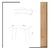 Hanah home Radni sto 80x74x60?cm Hrast