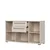 JELA Komoda K150-3K2F/OP - Kolekcija Opera - Kašmir mat lak/Kašmir mat lak - 150x85x46cm