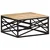 Klubska mizica 68x68x35 cm trden mangov les