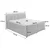MID.YOU POSTELJA BOXSPRING 180 cm  x 200 cm , tekstil siva