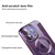 Maska na preklop Coral Magsafe Book za iPhone 15 Pro, Plava