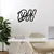Wallity Zidna dekoracija Oh Yes, 61 x 41 cm, Crna