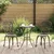 Vidaxl Vrtnik Bistro Set 3 szt. Bronasta Aluminij