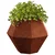 Sadilica 2 pcs Rđa 75 x 75 x 60 cm