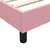 Vidaxl Box spring postelja z vzmetnico roza 140x220 cm žamet