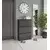 Sitonia Cipelarnik, 116x25x70cm, Antracit