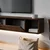 Hanah Home TV komoda Twist LED, 160 cm, orah