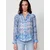 KOROSHI Bluza modra/pastelno modra