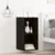 Ormar za Zid 2 pcs Crni hrast 37 x 37 x 37 cm Konstruirano drvo