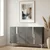 Hanah Home komoda Evva 120, 120 cm, antracit / srebrna