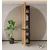 Hanah Home višenamenski ormarić Floransa 45, 45 cm, orah / antracit