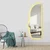 Hanah Home Ogledalo sa LED rasvetom Ledayna-008, 52 x 135 cm, Šareno