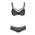 Sexy set 2-delni 860-SET-1 crne boje - S/M