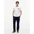 TOMMY HILFIGER Majica  mornarska / bela