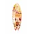 WallXpert dekorativna daska za surf od pleksiglasa Mvsf18L, šarena ilustracija sa simbolima Kine, 50 x 100 cm