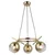 Opviq Luster Bena-80-03, O15, 12,5cm, IP20 Zlatne boje
