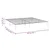 Vidaxl Kovinski posteljni okvir bel 183x213 cm