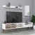 Hanah Home TV komoda sa policama Valensiya, 180 cm, Bela