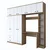 Hanah home Dečiji radni sto 240x216,8x42,5cm Orah