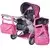 Knorr Kolica Kyra-flower power pink 61866