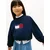 TOMMY HILFIGER Majica mornarska/rdeča/bela