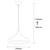 Conceptum Hypnose Luster Tattoo-2645, 118cm36x36 cm, E27, 40W