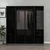 Hanah home Ormar Kale 180x190x52cm Crni