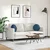 Jastučići za sjedenje 2 pcs Plava O40 x 13 cm tkanina